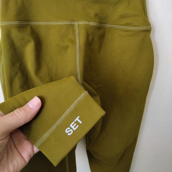 Set Active Women's Airluxe breathe parke high-rise Leggings Size XS Activewear - Picture 4 of 8